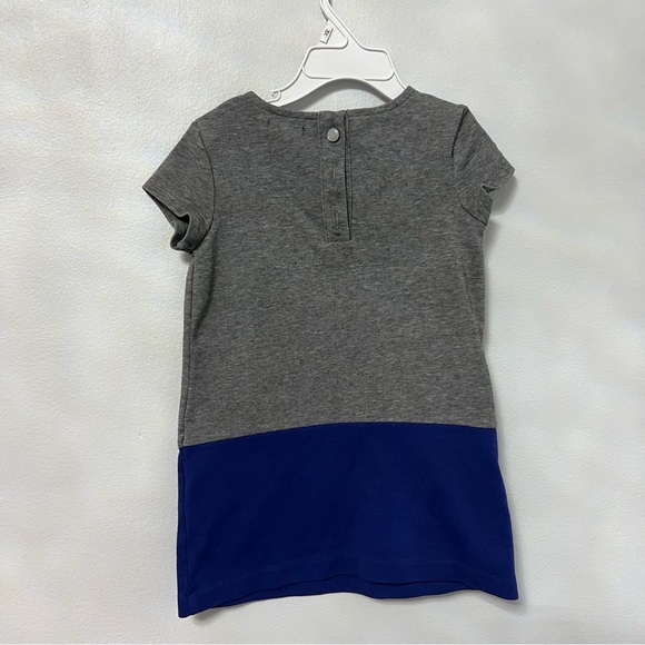 Baby Gap Toddler Girl Color Block Dress With Front Pockets Size 2 T - Picture 4 of 7